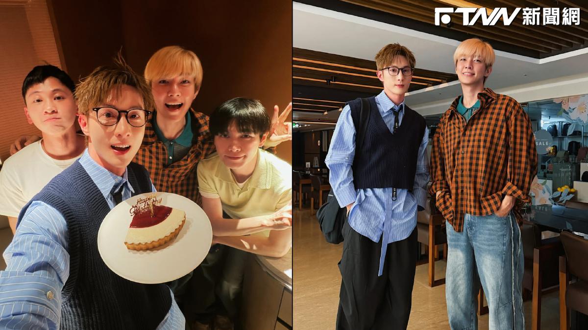 影／阿本生日前男友炎亞綸請客　同桌現任：